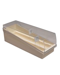 Slide Storage Rack with Clear Lid