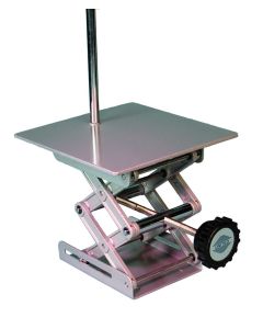 Laboratory Jack with Platform and Rod