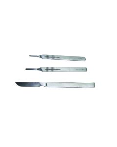 Scalpel handles and blades