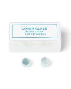 SQCVRSP12 Round Cover slips for round 12mm