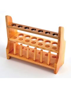 Wooden Test Tube Rack