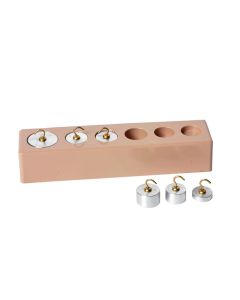 WSAL06 Hooked Weight Set of 6