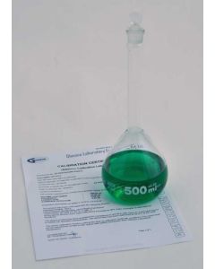 Pyrex™ Amber Borosilicate Glass Class A Certified Volumetric Flask