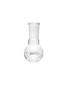 500ml Capacity United Scientific FG4060-500 Borosilicate Glass Flat Bottom Boiling Flask Pack of 6 