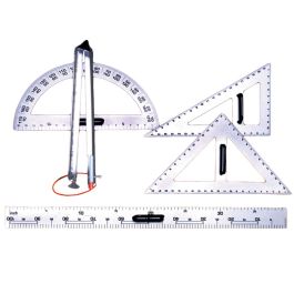Chalkboard Drawing Instruments Set