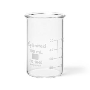 BG1040-100 Beakers Berzelius Tall Form Borosilicate No Spout